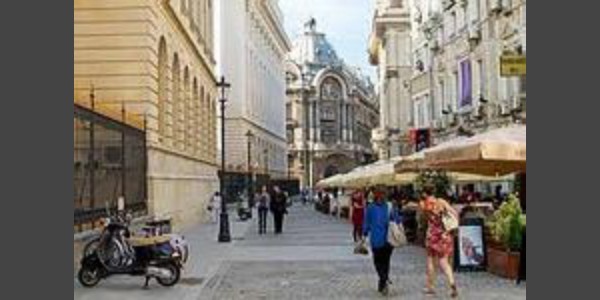 Bucharest Old city center Lipscani