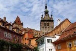 Sighisoara medieval houses